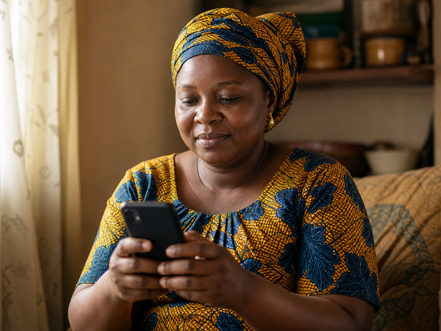 Family in Nigeria